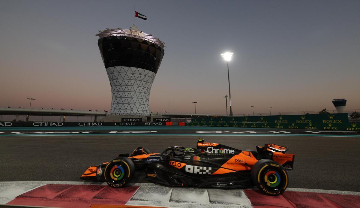 Norris: "Estoy muy, muy contento, como todo el mundo en el equipo".