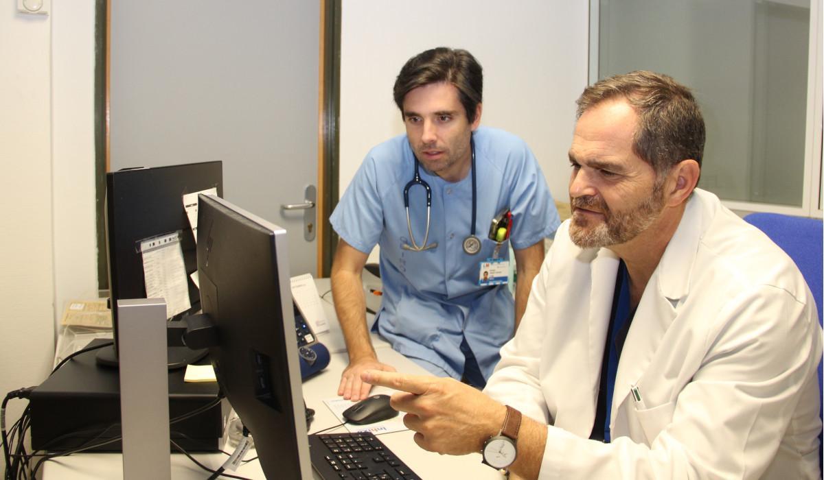El doctor Pérez Segura, en consulta