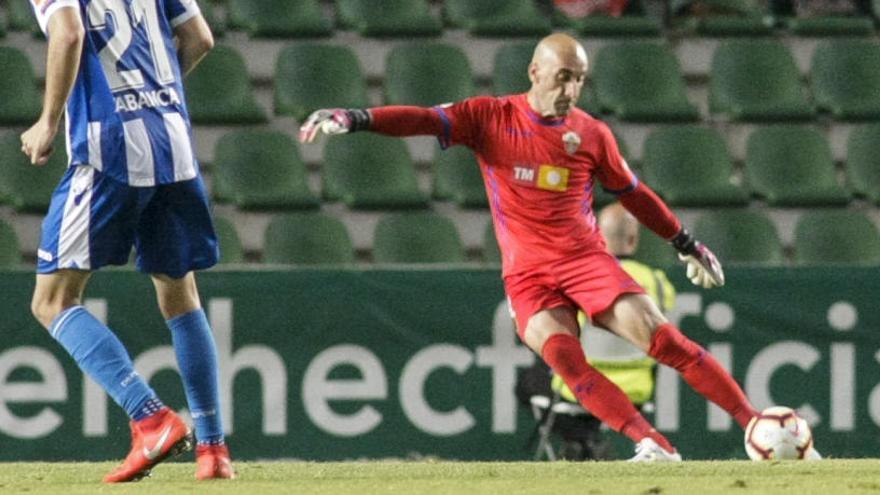 José Juan, durante el encuentro frente al Deportivo