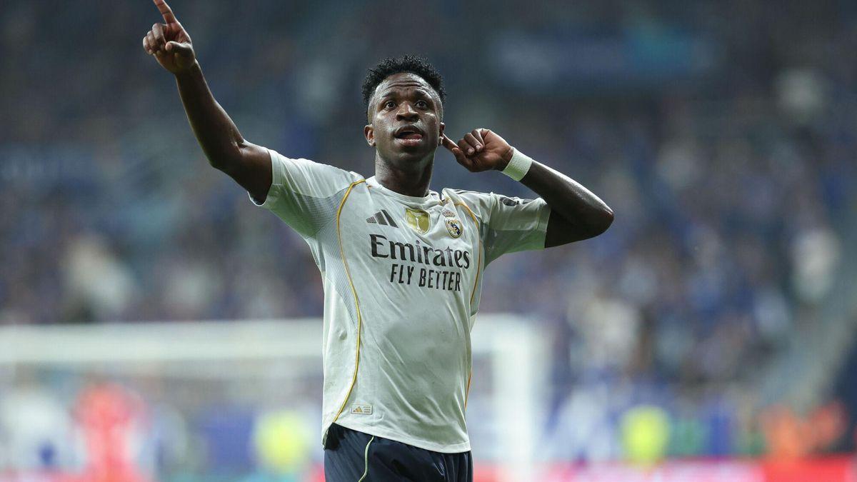 Real Madrid - Arsenal: El gol de Vinicius