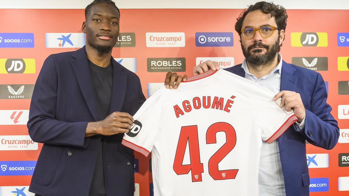 El francés Agoumé, cedido por el Inter, primer refuerzo invernal del Sevilla