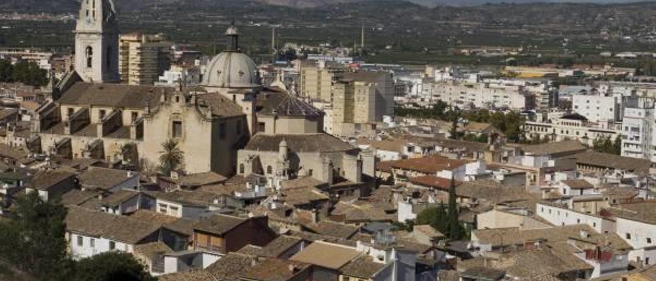 Imagen del casco antiguo de Xàtiva.