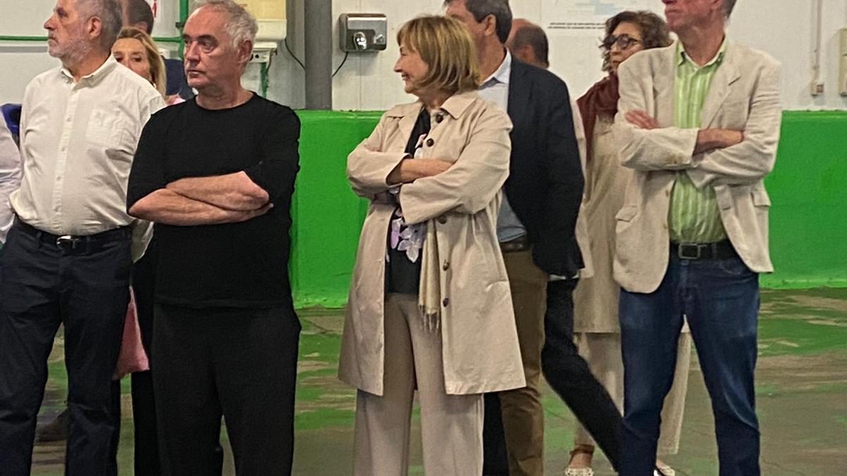 Así fue la visita de Ferrán Adriá a la rula de Avilés
