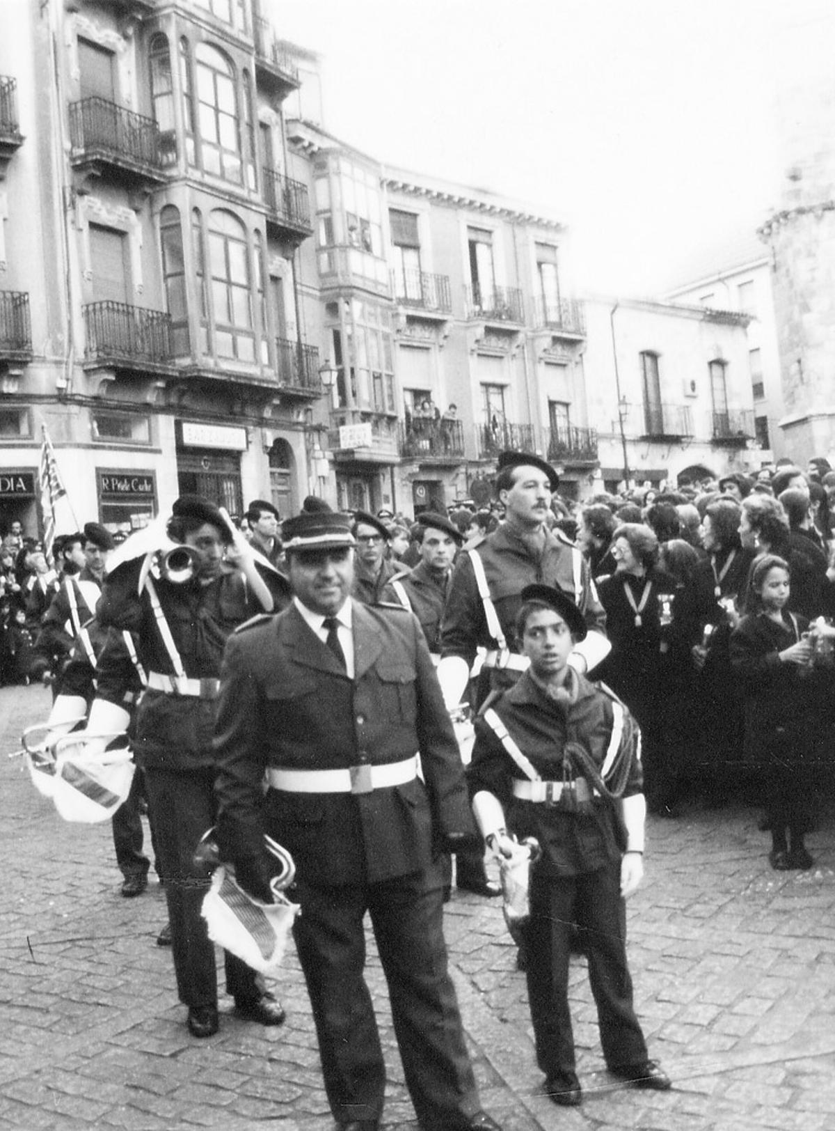 Francisco Carricajo, histórico director de la Banda de la Cruz Roja (hoy Ciudad de Zamora)