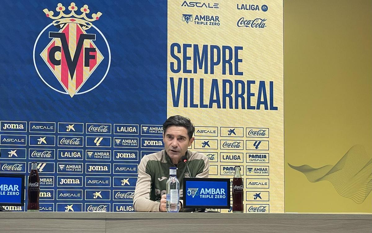 Marcelino García Toral, en la sala de prensa de la Ciudad Deportiva José Manuel Llaneza.
