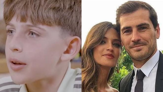 Martín, hijo de Iker Casillas y Sara Carbonero: "Me gustaría ser el portero de la selección, como lo fue mi padre, pero no quiero que me comparen"