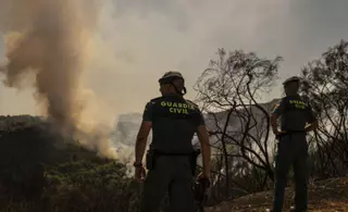Controlado el incendio de Vilardevós tras cinco días de lucha contra el fuego