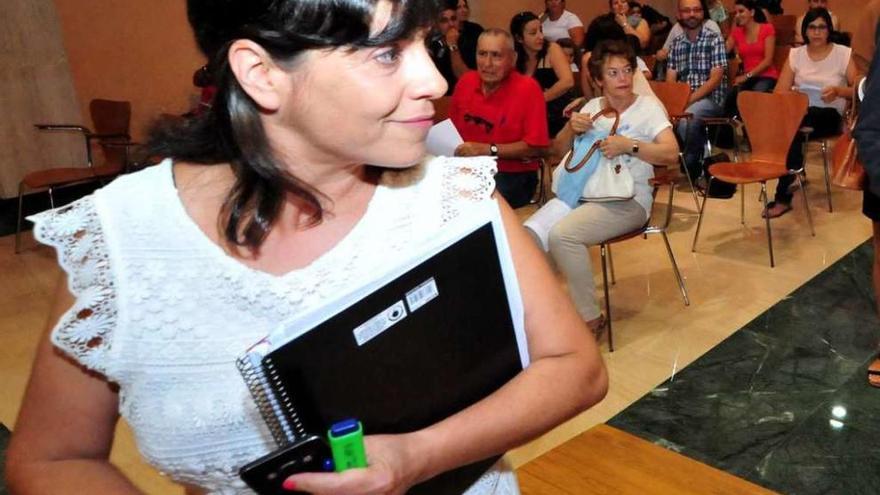 Tania García es concejala de Servicios Sociales en Vilagarcía. // Iñaki Abella