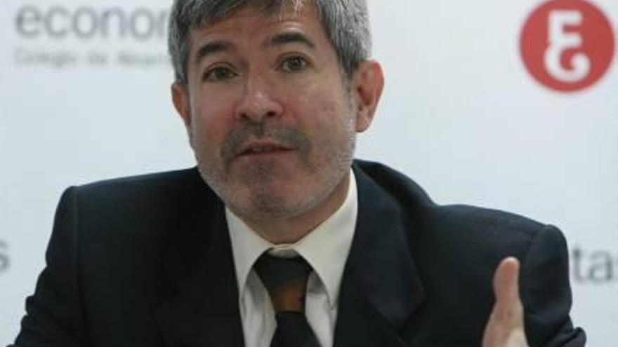 El presidente de los economistas, Francisco Menargues.