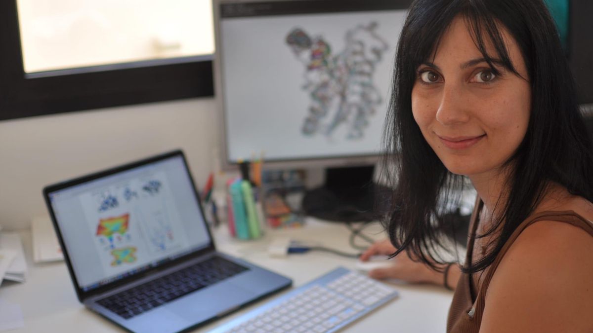 La investigadora Sílvia Osuna, premiada por sus trabajos en el diseño de enzimas.