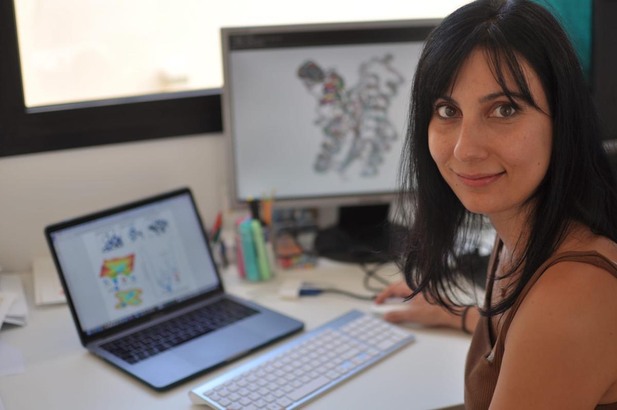 La investigadora Sílvia Osuna, premiada por sus trabajos en el diseño de enzimas.