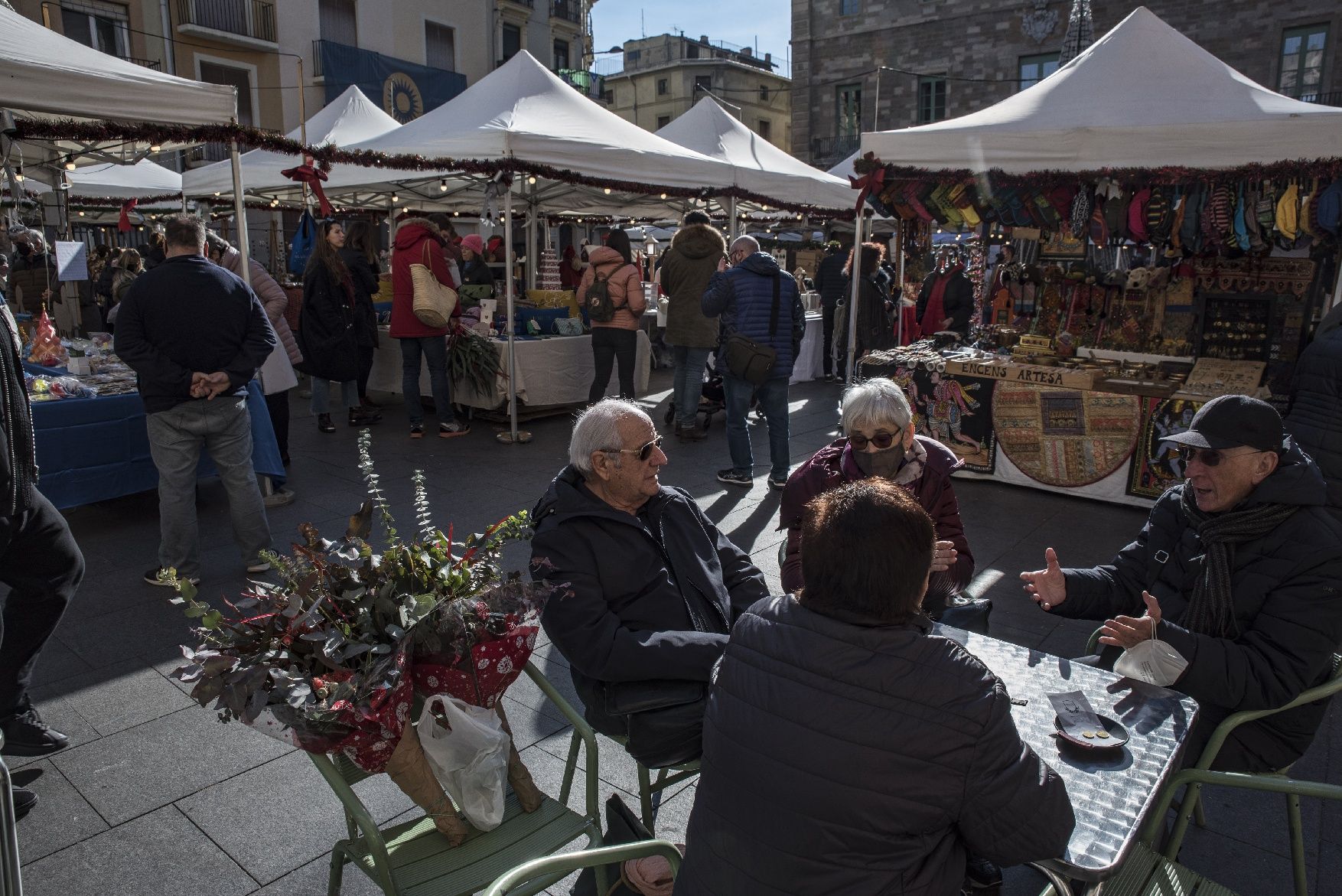 La Fira de Santa Llúcia i el Tió de Manresa del 2021