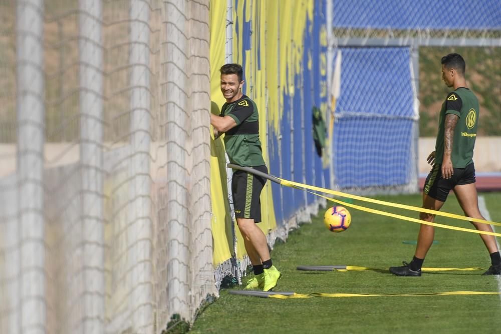 Entrenamiento de la UD Las Palmas