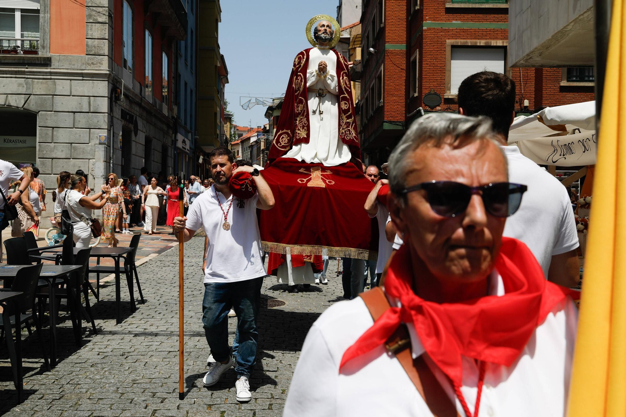 EN IMÁGENES: Así fue la procesión de las fiestas de Rivero