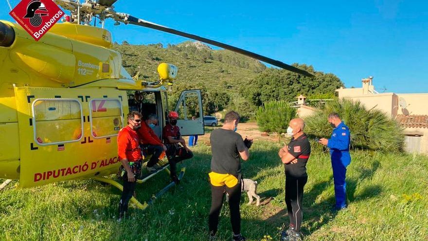 Los bomberos rescatan a un montañero en &quot;el barranco del infierno&quot;