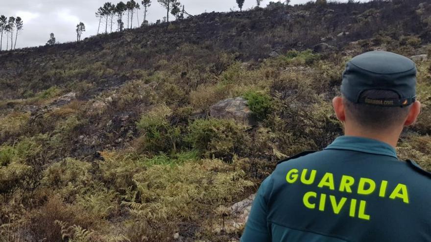 Lugar en el que se produjo el incendio. // GC