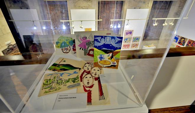 Exposición de serigrafía galega en 1971
