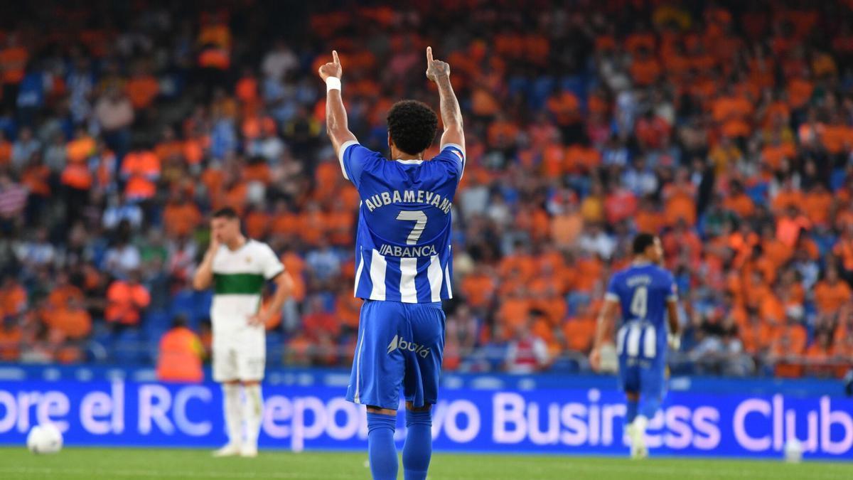 El regreso a Primera tras ocho años se salda con un empate ante un Elche con más peso. El golazo de Aubameyang y las paradas de Román no bastan y muestran la exigencia de la élite.