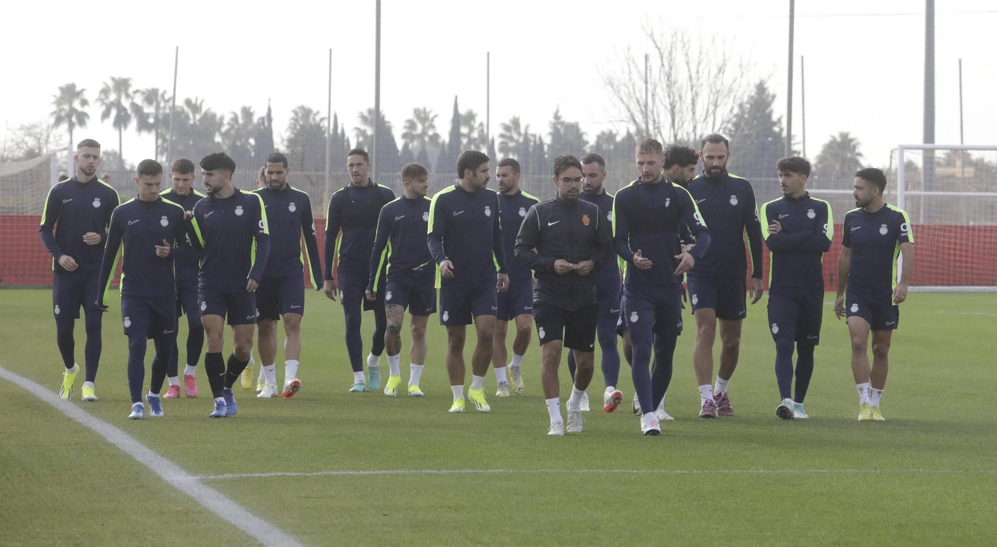 El RCD Mallorca vuelve al trabajo tras Navidad