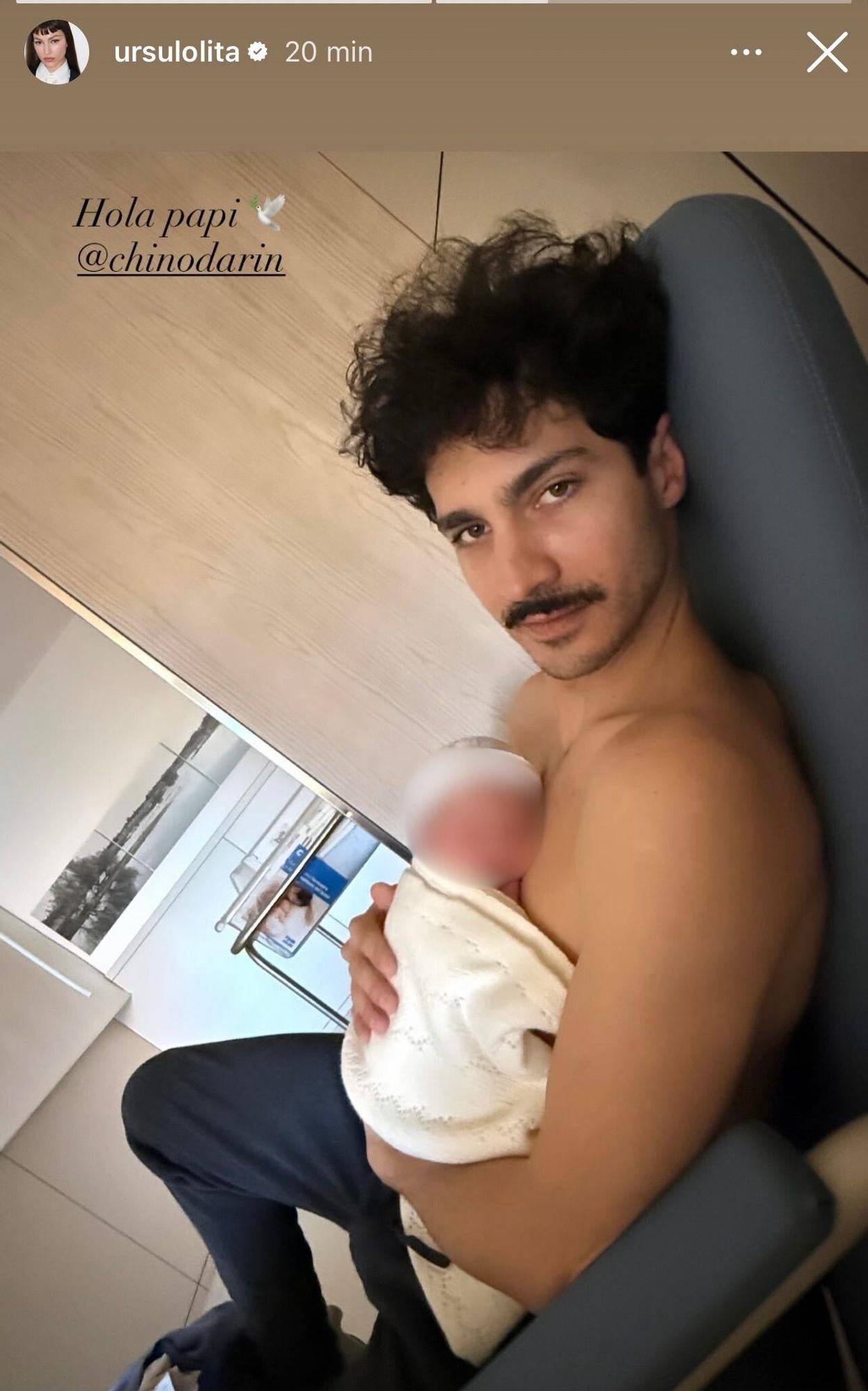 La primera imagen de Chino Darín con su hijo, Dante