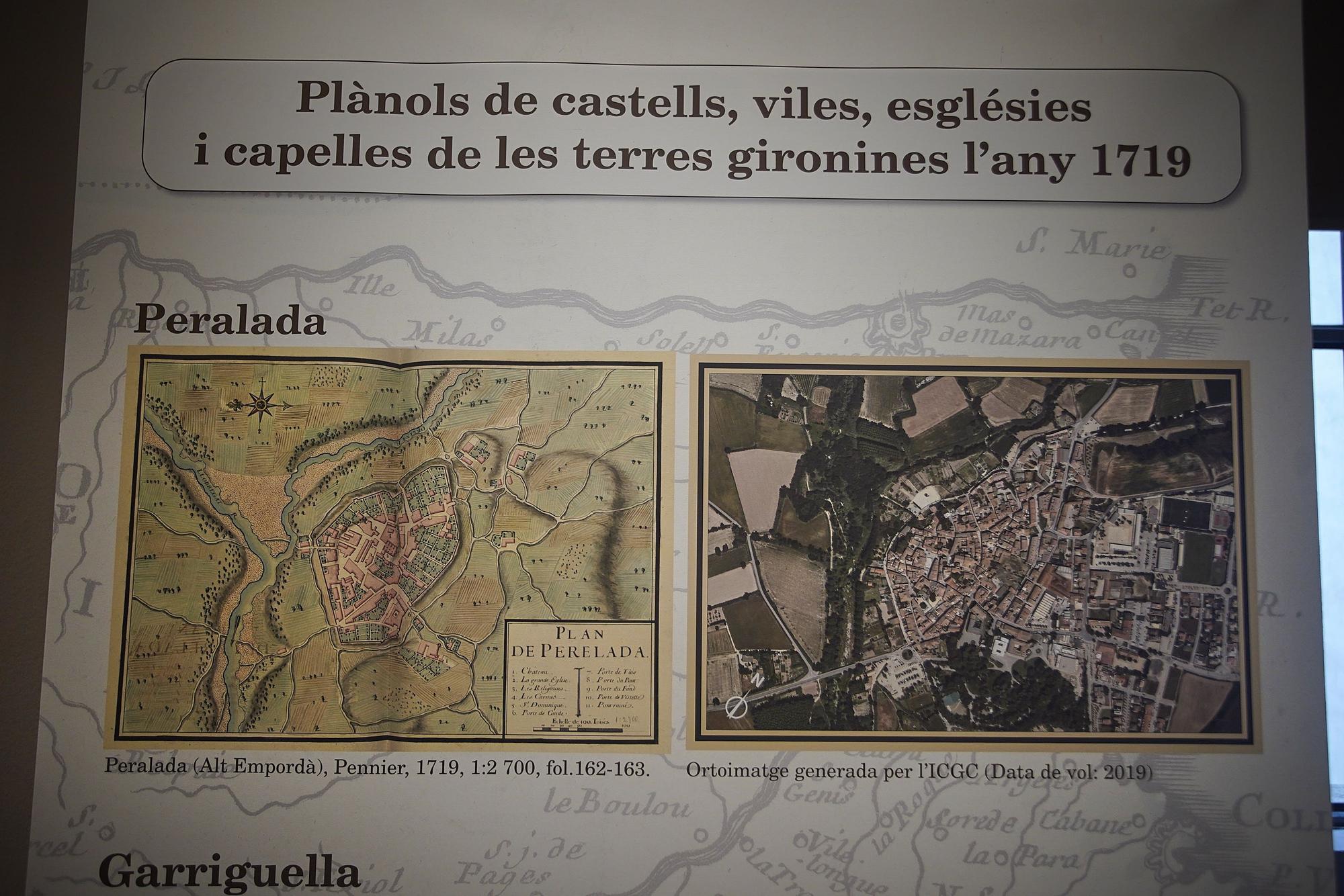 La Casa de Cultura exposa mapes de les comarques gironines del segle XVIII
