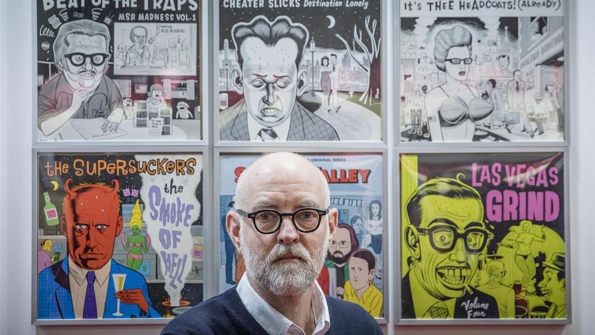 Daniel Clowes, este viernes en el Cómic Barcelona.