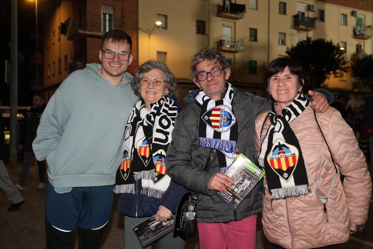 Ambientazo en la previa del Castellón-Dépor