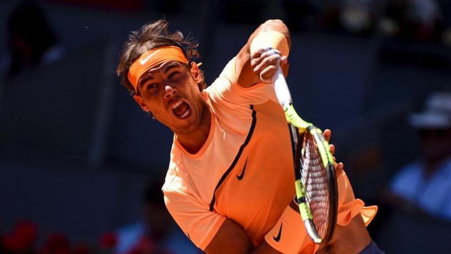 Nadal resiste al empuje de Querrey para progresar en Madrid