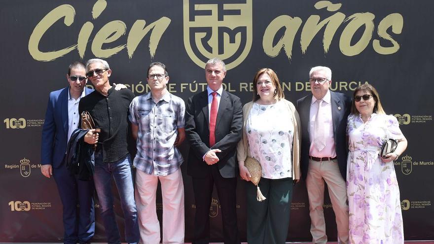 Las imágenes de la gala por los 100 años de la Federación Murciana de Fútbol