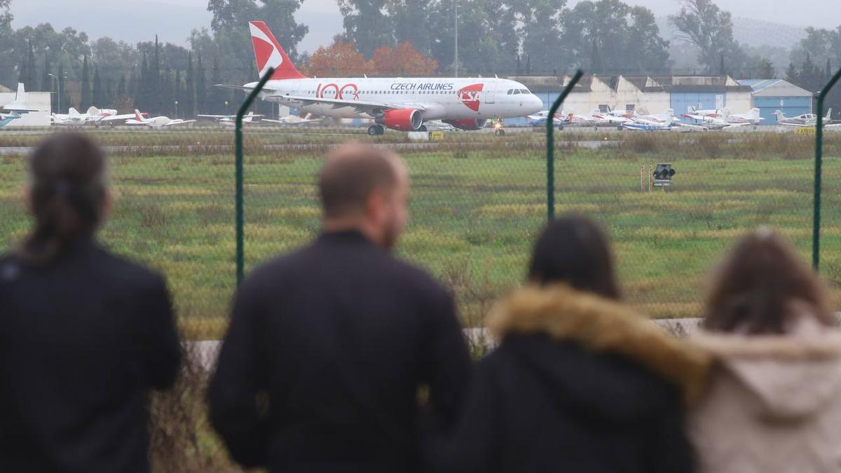 El vuelo a Praga despega del aeropuerto de Córdoba