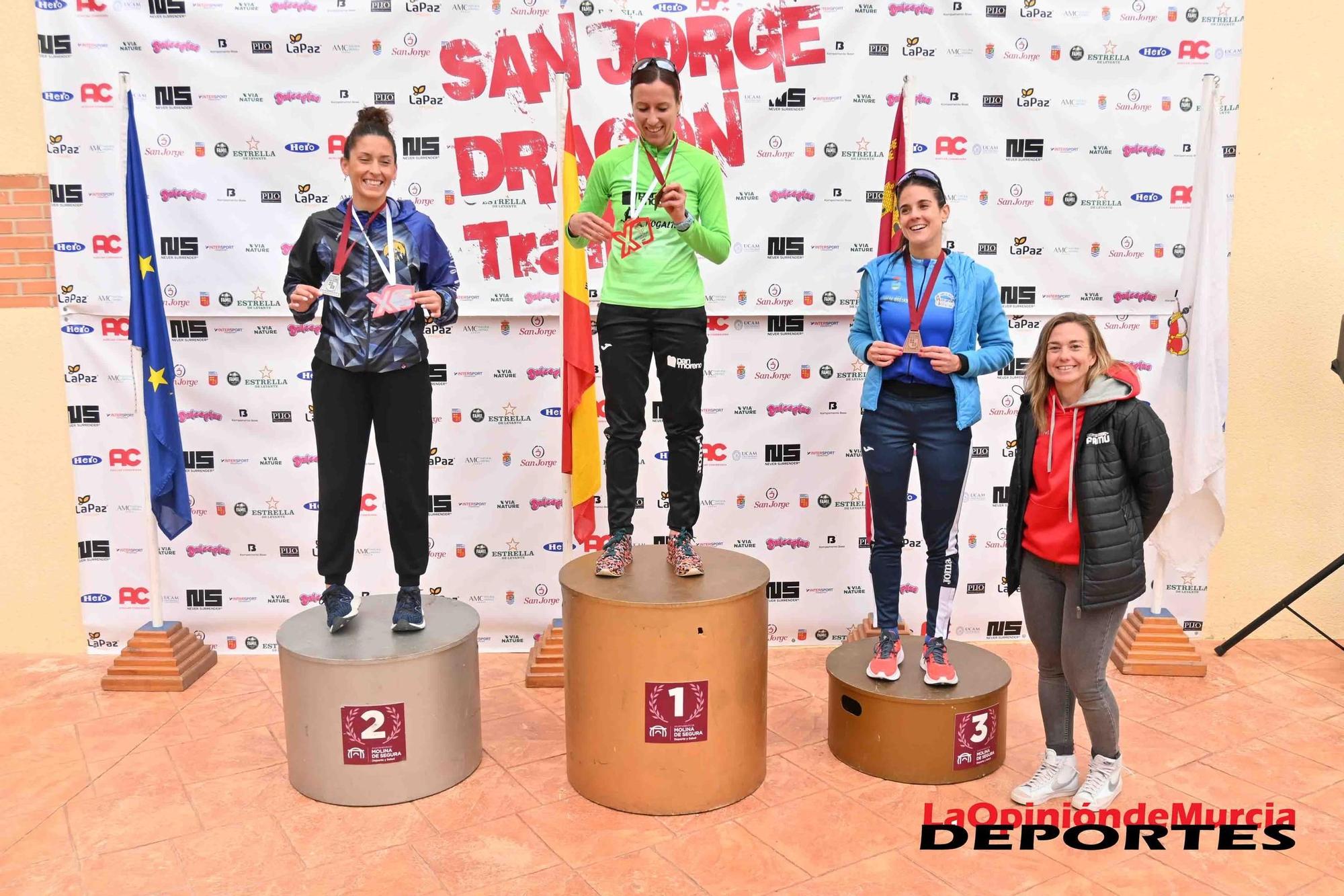 FOTOS: los podios de la San Jorge Dragon Trail