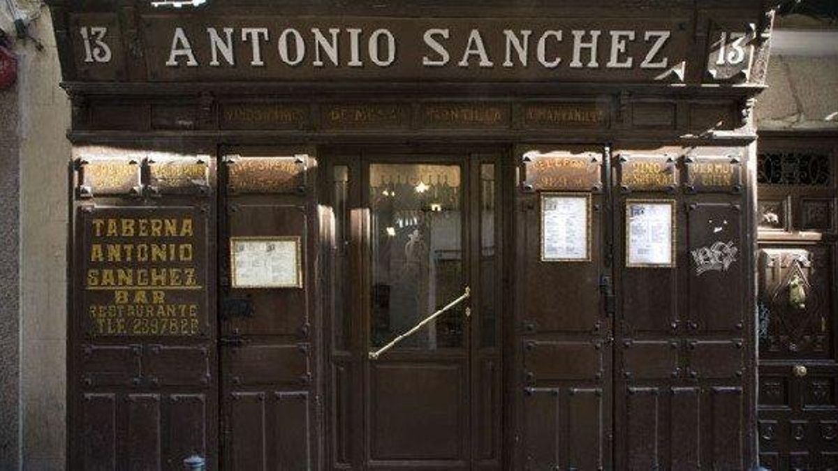 Taberna de Antonio Sánchez.