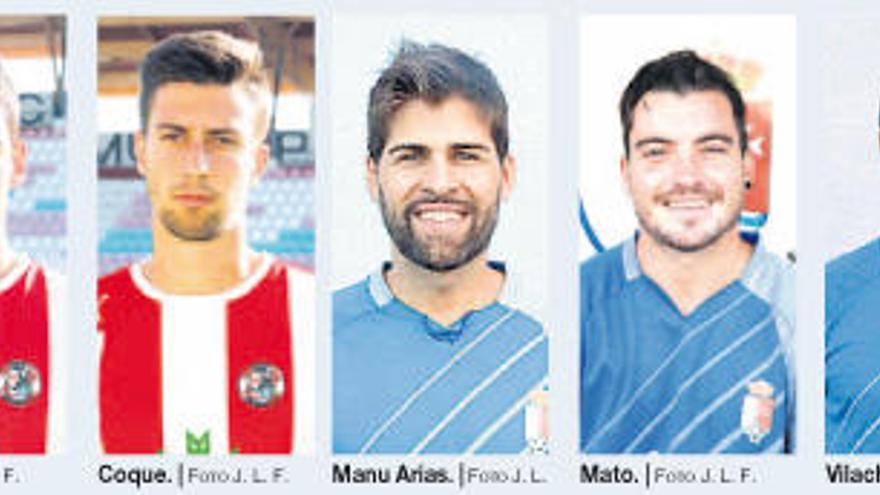 Cinco jugadores de Zamora y Villaralbo, en la Copa de Regiones