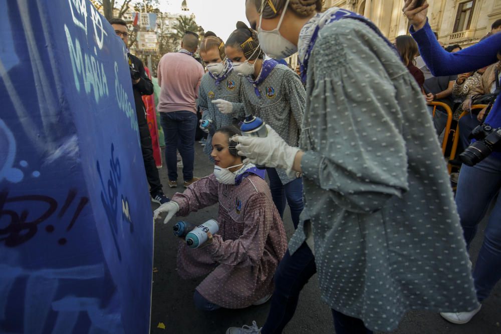 Proceso creativo de la falla municipal