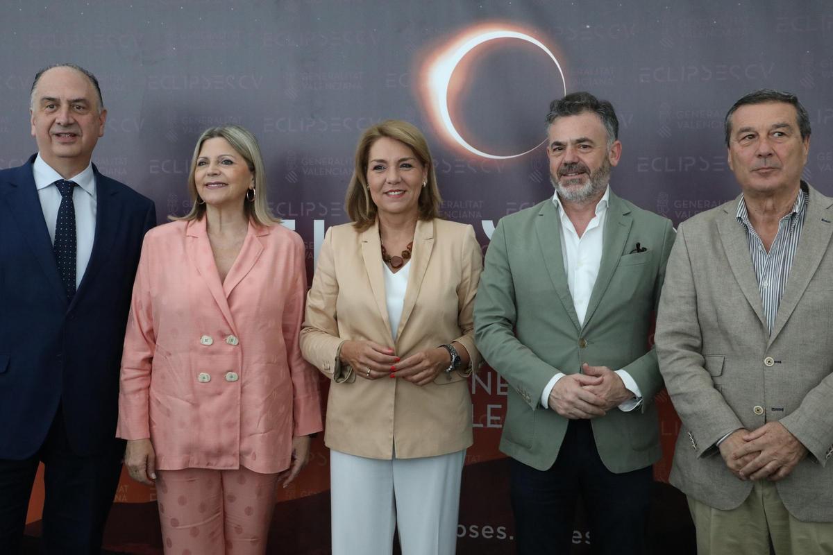 Presentación del plan del eclipse solar del 12 de agosto por parte de la Generalitat