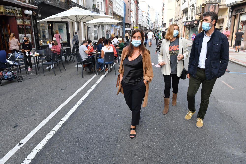 A Coruña celebra el ''Día sin coches'' en San Andrés