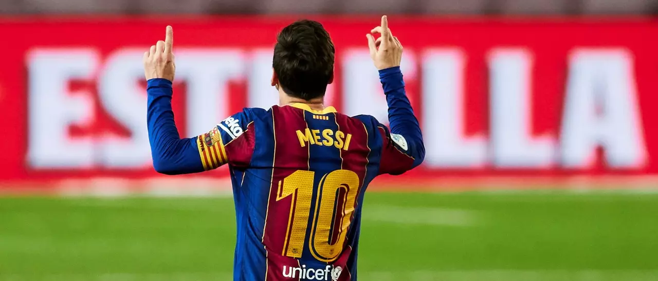 El jugador del Barcelona Lionel Messi