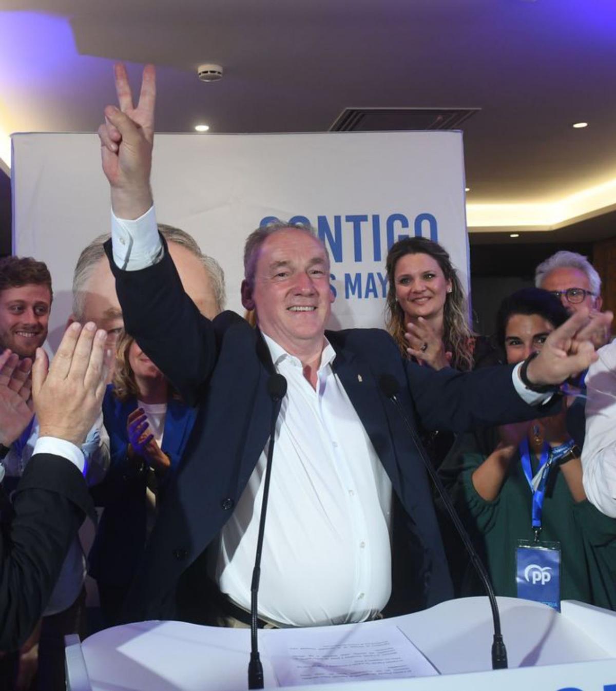 Miguel Lorenzo, candidato del PP. | // CARLOS PARDELLAS