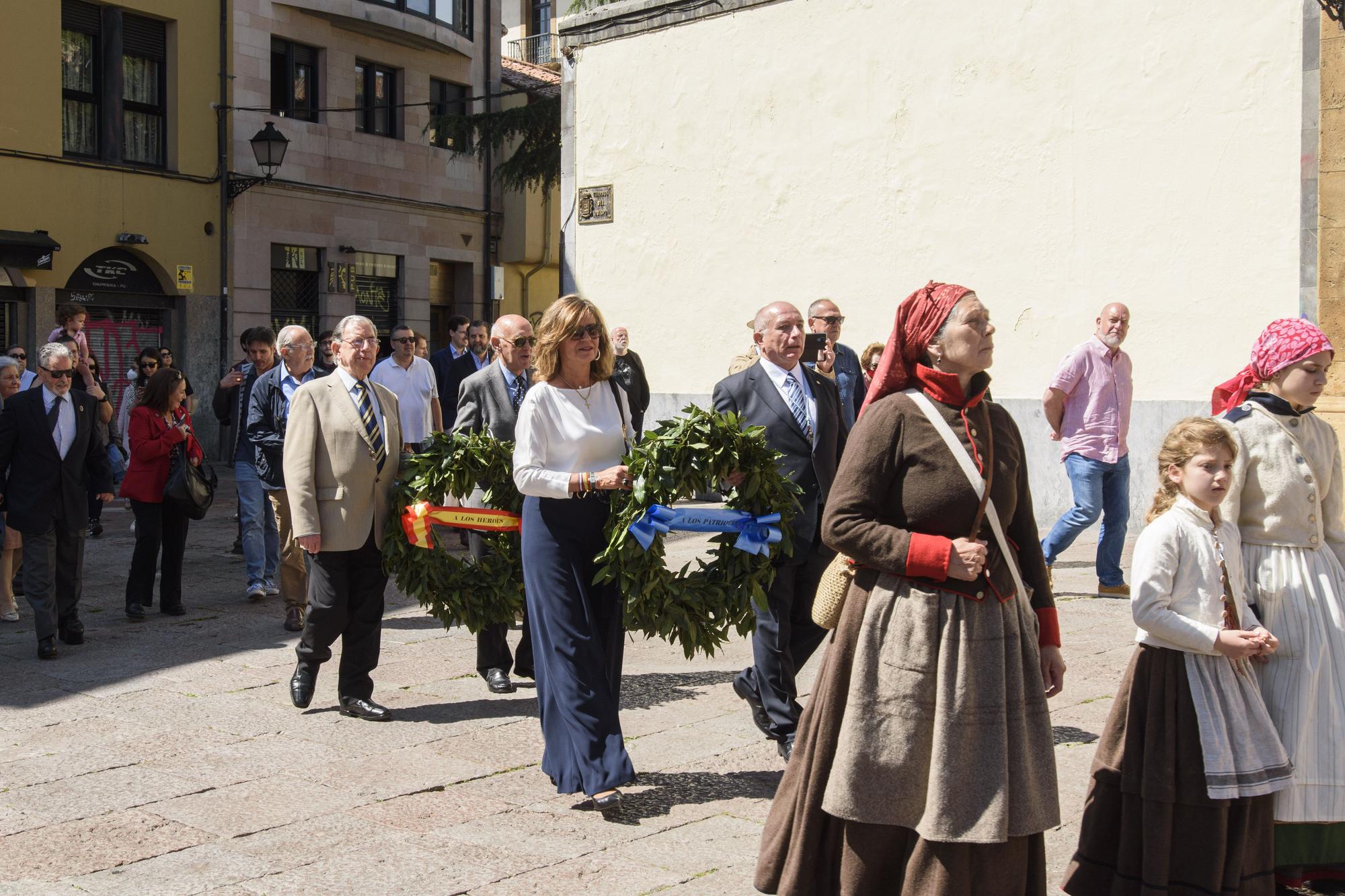 En imágenes: así fue la recreación en Oviedo de la revolución asturiana contra los franceses