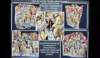 Extracto de la presentación de los trabajos de conservación del Retablo Flamenco de San Juan de Telde