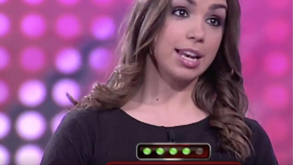 Elena Furiase en su participación en &#039;Password&#039;