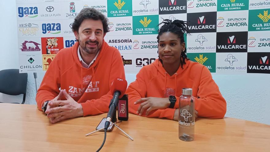 Amaya Scott, jugadora del Recoletas Zamora: &quot;Tenemos un único objetivo, mejorar como equipo&quot;