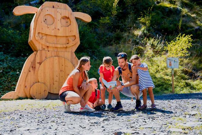 La búsqueda del 'Tamarro', una actividad al aire libre para toda la familia