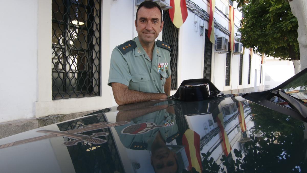 Juan Carretero, coronel jefe de la Comandancia de la Guardia Civil de Córdoba