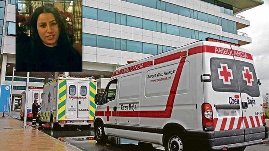 Urgencias del hospital Son Espases adonde fue trasladada la víctima antes de fallecer.