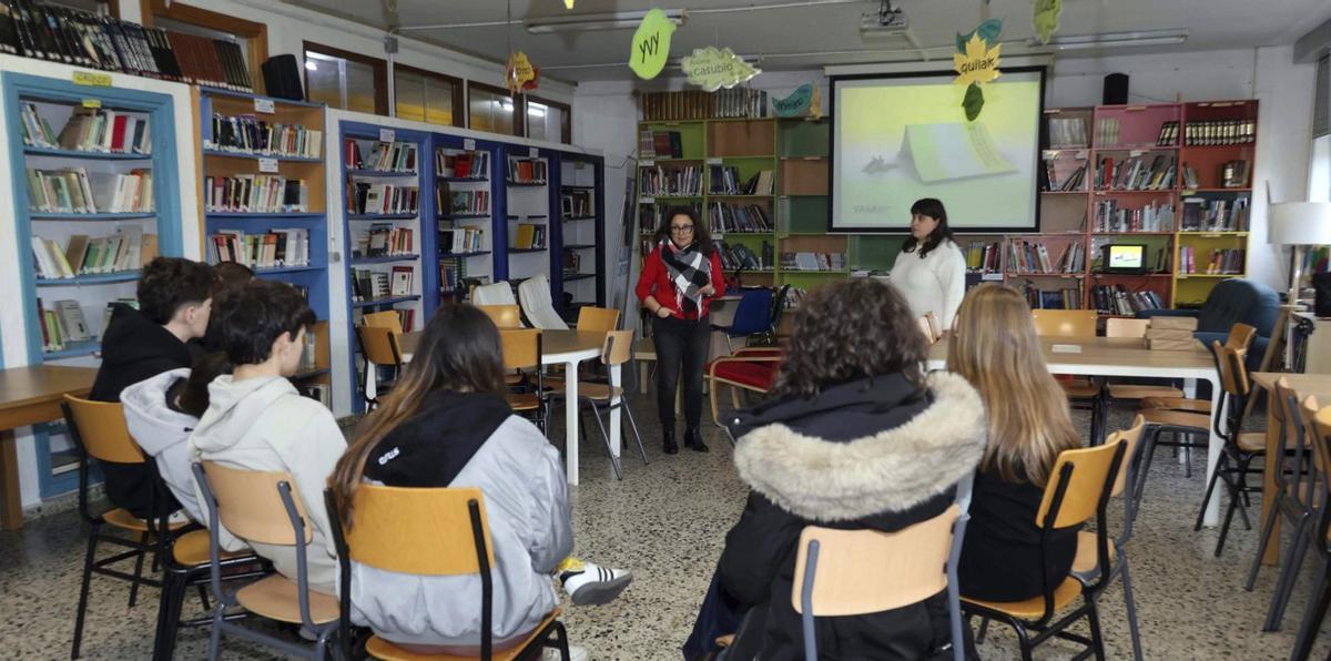 Sesión del programa YAM celebrada ayer en el Castro Alobre, de Vilagarcía.