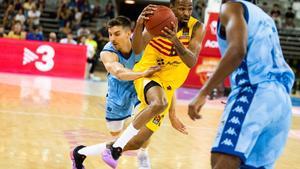Kevin Punter empezó el duelo ante el Andorra con muchas ganas