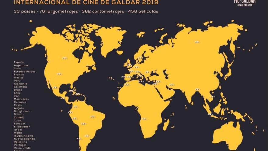 El Festival Internacional de Cine de Gáldar da la vuelta al mundo con 458 obras presentadas de 33 países