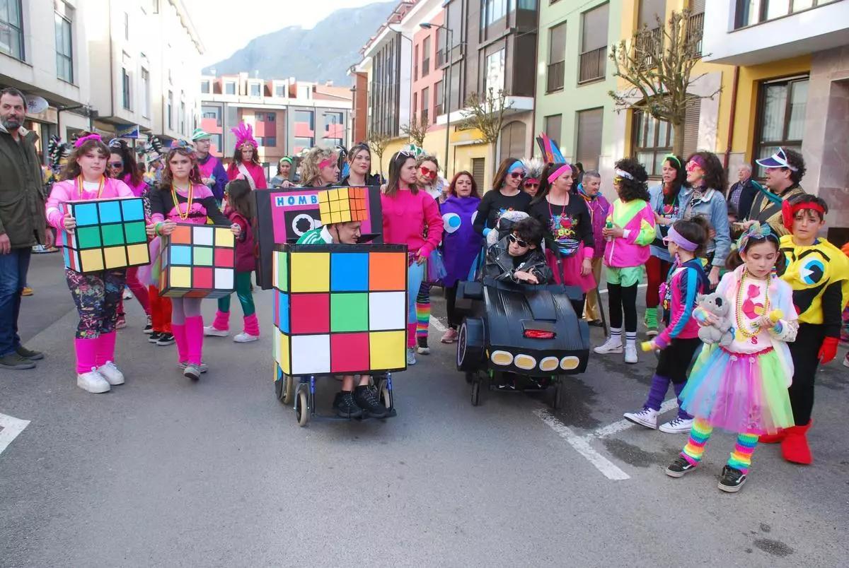 Una edición anterior del Carnaval de Posada de Llanes.