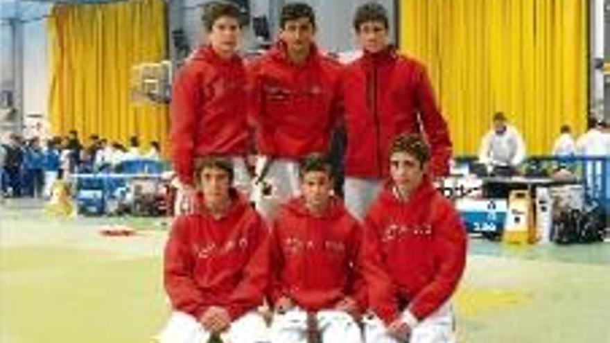 Xargay i Chakvetadze (Girona Judo) brillen en sub-15 i sub-18